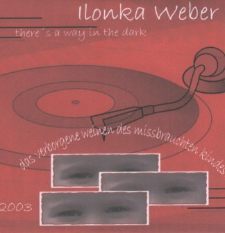 erste seite cd-cover in rot. das verborgene weinen des missbrauchten kindes